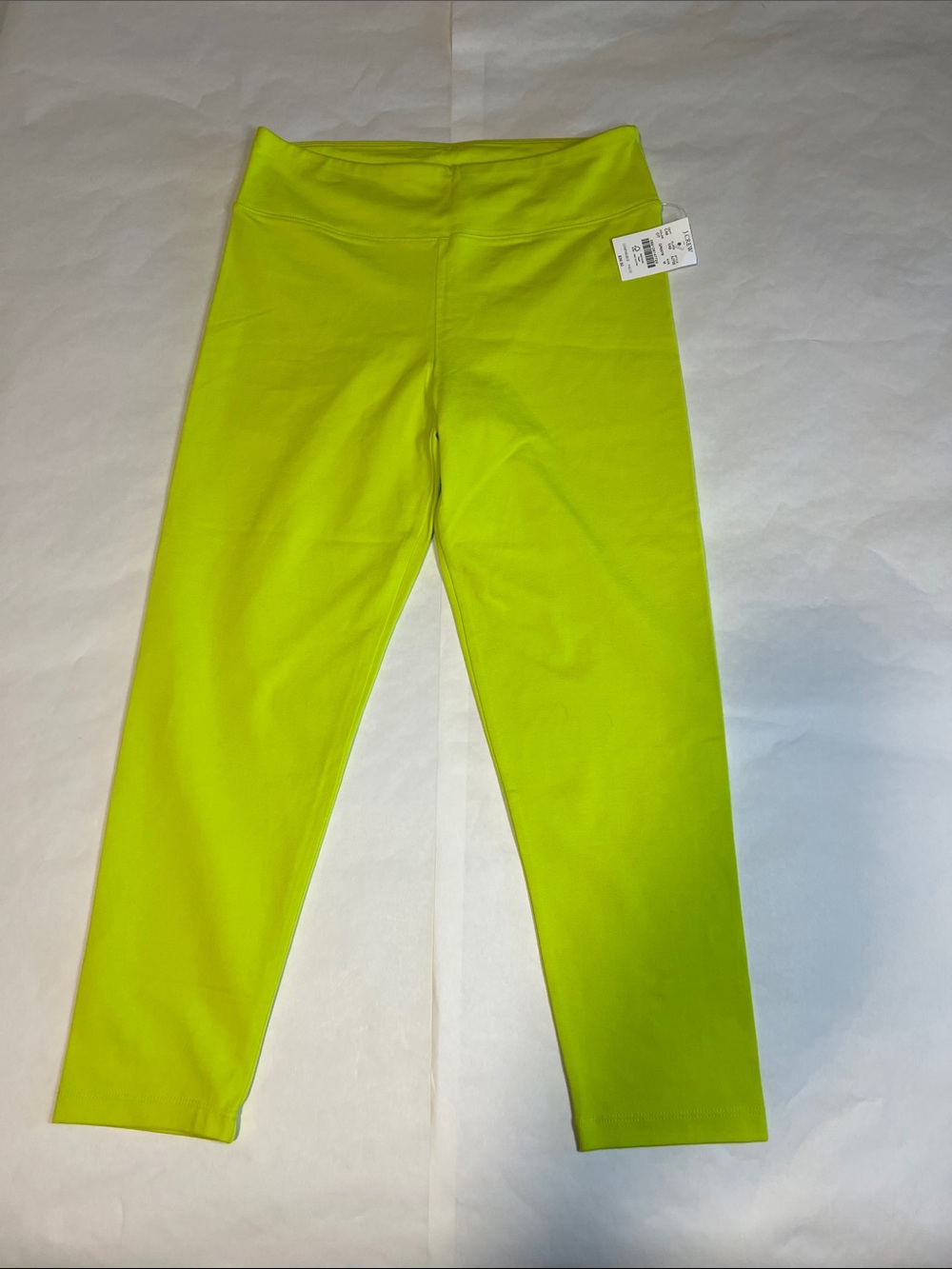 Women’s J. Crew Neon Green High-Waist Leggings